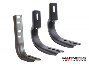 Jeep Wrangler JK Brackets for Dominator Extreme Side Steps - Go Rhino - `07-`18